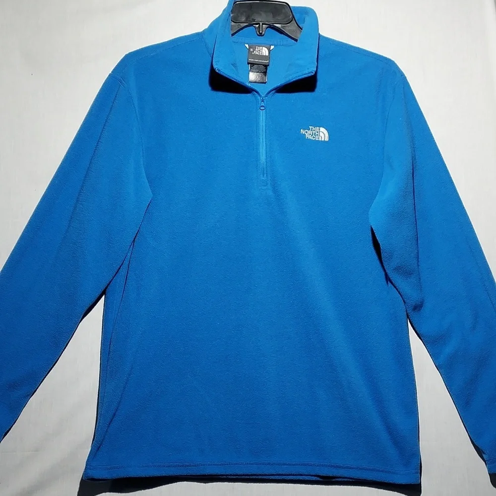 The North‎ Face quarter-zip men's fleece pullover US size medium